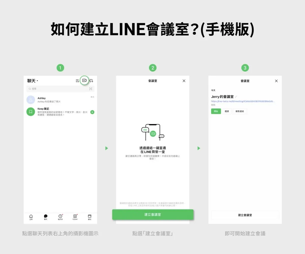 開會不用建群組！全新功能「LINE會議室」點連結就加入，虛擬人物、背景特效超方便