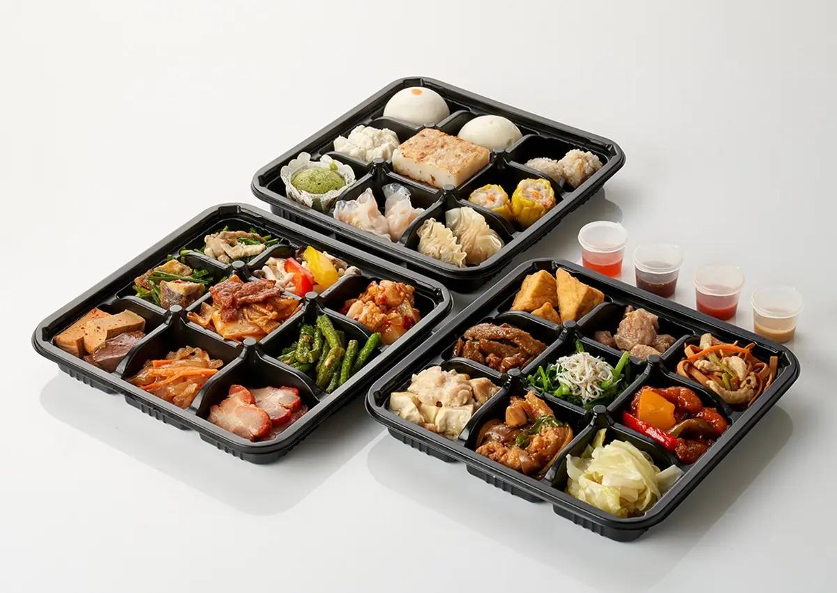 每道不到30元！超狂「27宮格港點吃到飽」在家爽嗑，燒賣、麻辣鴨血和叉燒都能吃