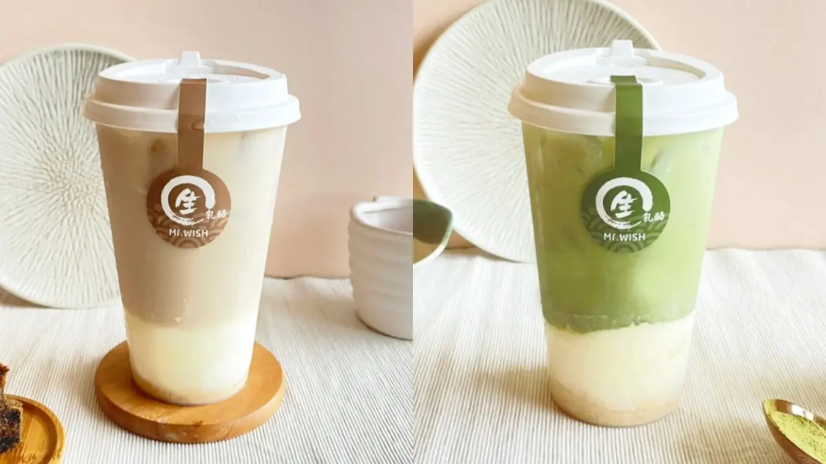 日本生乳酪蛋糕變手搖飲！Mr.Wish推「生乳酪飲品」３口味，超綿密冰淇淋FU第２杯７折