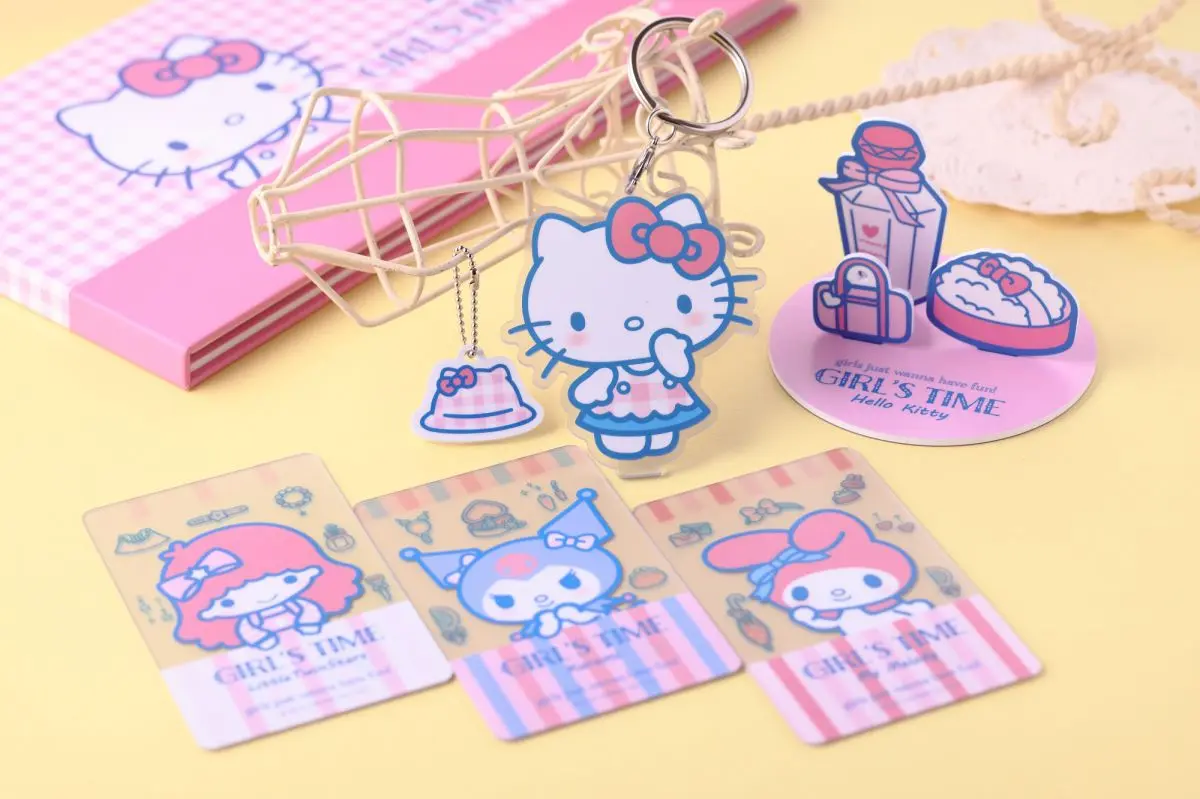 和Kitty度過「閨蜜時光」！新「三麗鷗童趣風」一卡通套組，美樂蒂、酷洛米也是座上賓
