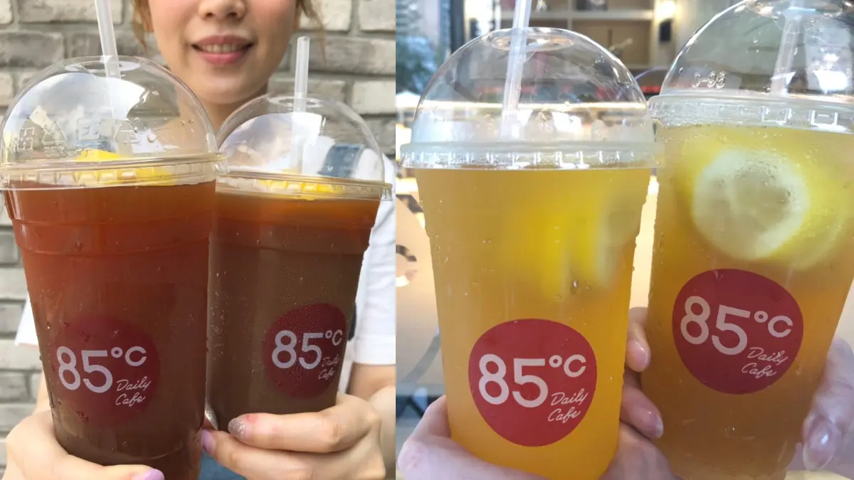 85度C一顆檸檬系列「第２杯20元」！限時３天不限組數，全新夯品「檸檬多多」同步喝