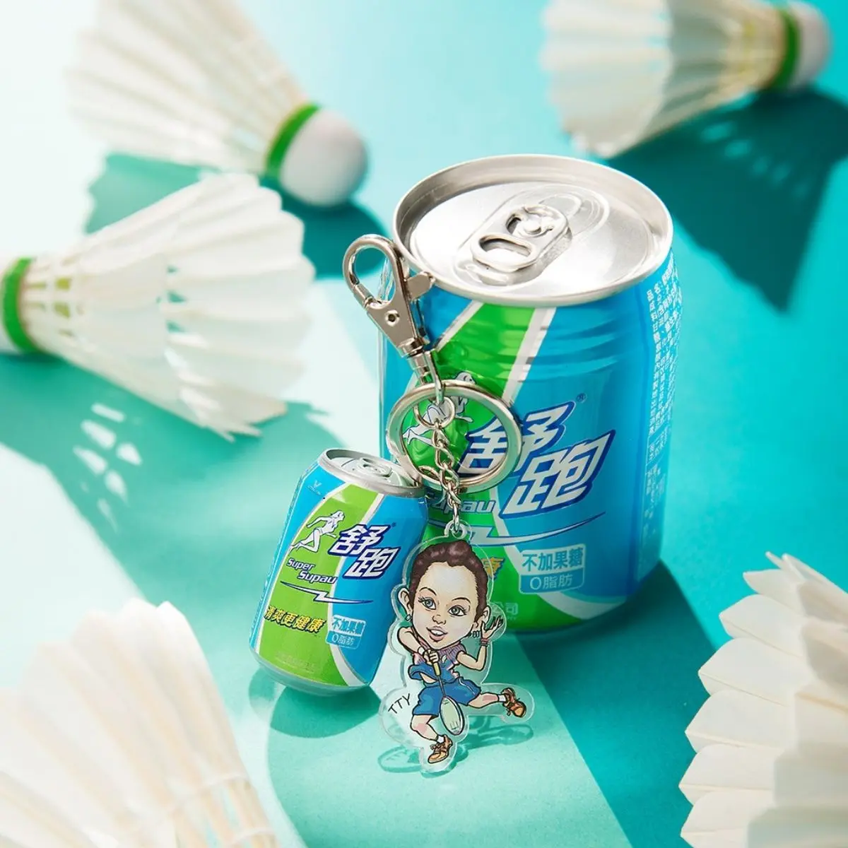為戴資穎前進日本東奧加油！舒跑變身3D造型悠遊卡，還附超Q小戴吊飾