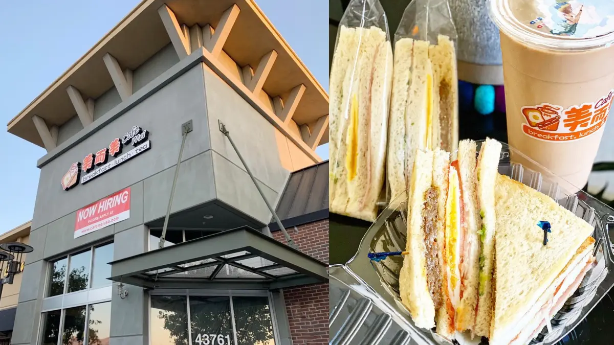 正統「大冰奶」來了！台灣「美而美」早餐進軍加州，「鐵板麵、烤三明治」通通吃得到