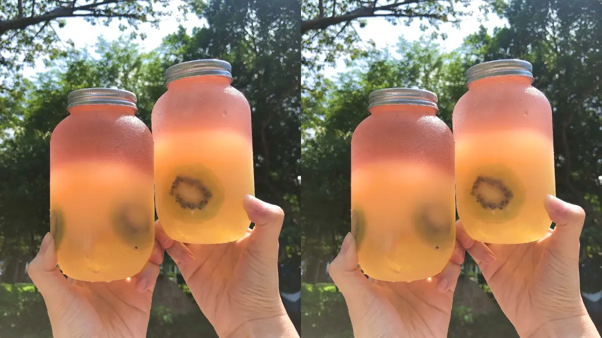 CoCo絕美瓶裝飲+１！小森林最新款「紅黃漸層+奇異果片」美拍升級，滿額再享85折