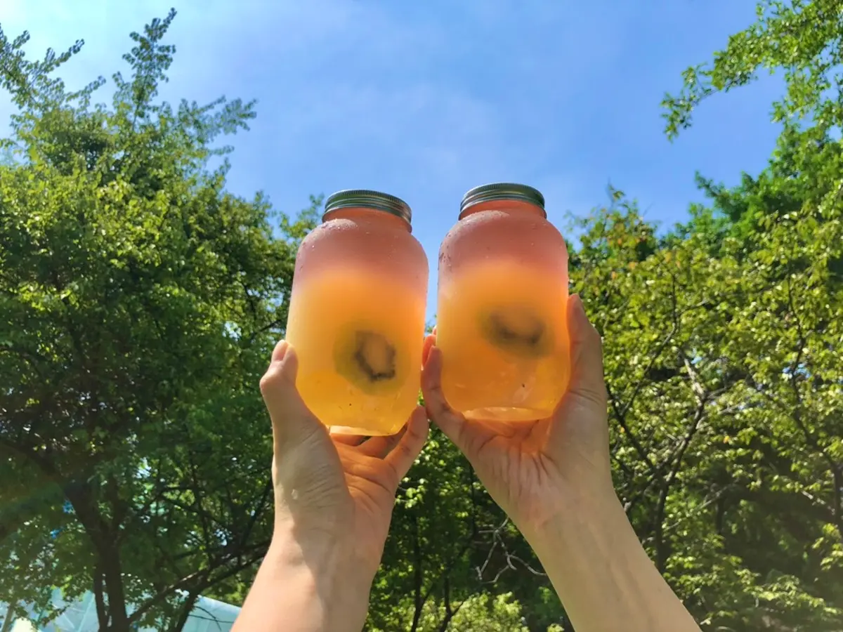 CoCo絕美瓶裝飲+１！小森林最新款「紅黃漸層+奇異果片」美拍升級，滿額再享85折