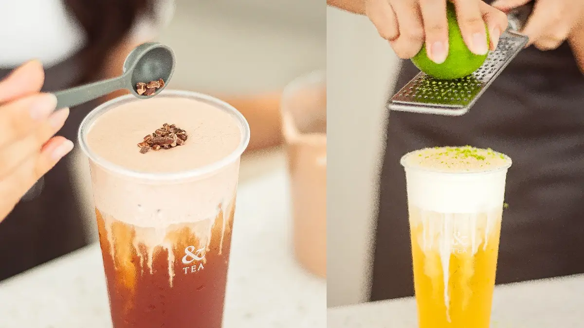 【新開店】小週末買一送一！「&TEA」法式奶霜飲IG正夯，連續10天免費加送冰淇淋