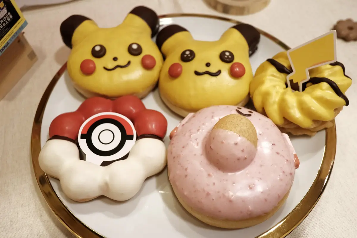 寶可夢大師準備收服！Mister Donut「皮卡丘、精靈球甜甜圈」萌暈，２款周邊可愛必收