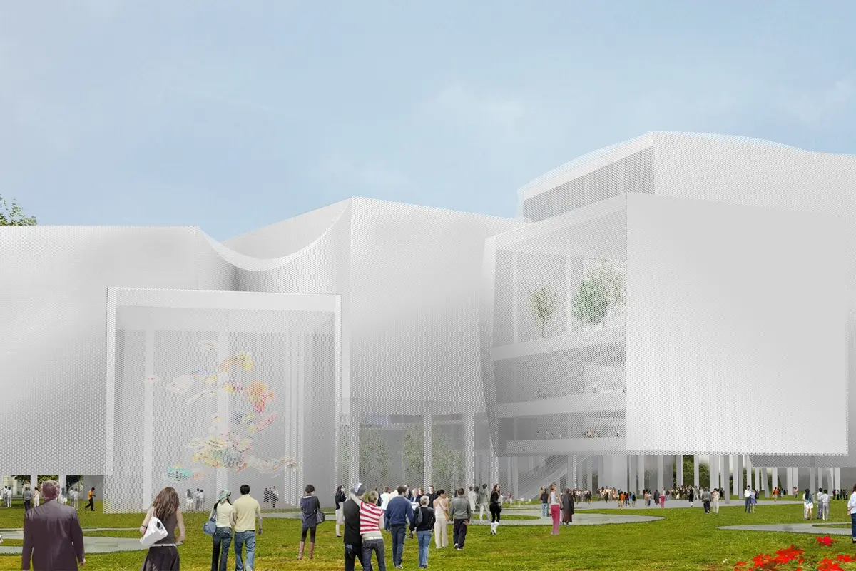 台中新景點再+1!「台中綠美圖」結合美術館與圖書館,純白玻璃建築太夢幻 台中新景點再+1!「台中綠美圖」結合美術館與圖書館,純白玻璃建築太夢幻