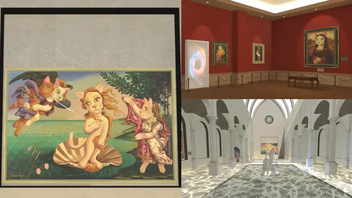 貓奴報到！「貓美術館線上展」不限次數爽看，還能免費載「貓娜麗莎」App圖示