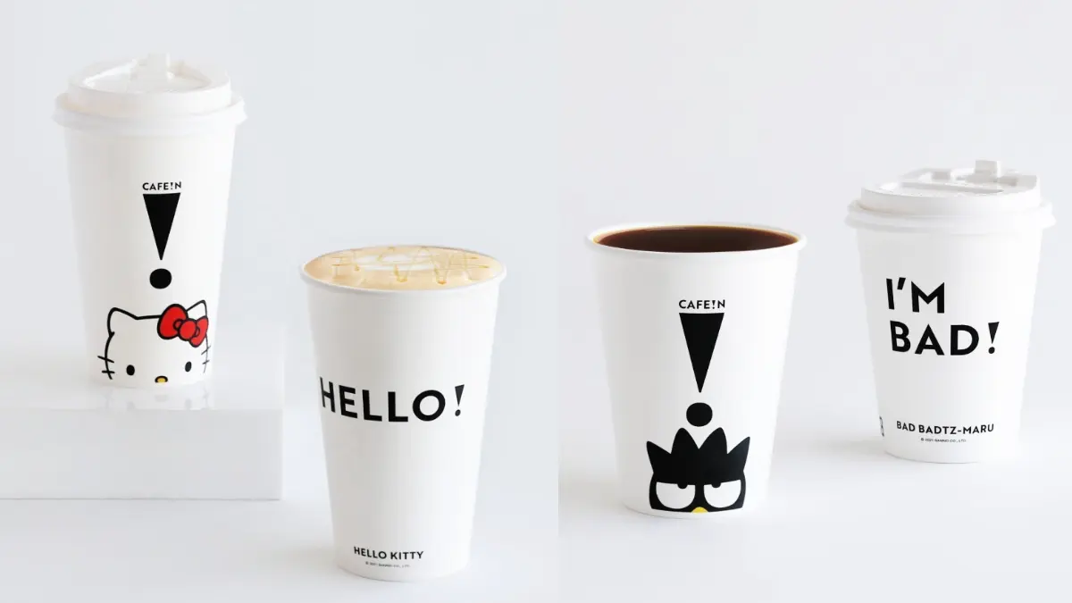 KITTY、酷企鵝拿鐵來囉！CAFE!Nx三麗鷗最萌聯名，布丁狗咖啡豆、蝴蝶結蘋果派全都要