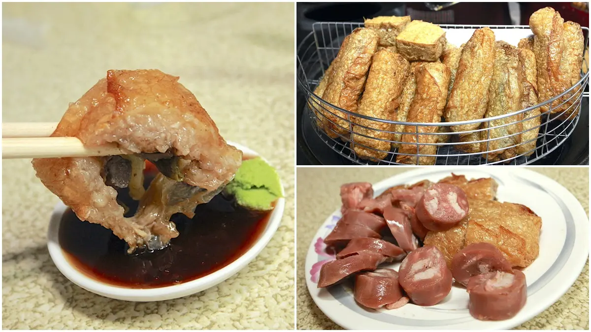 飄香90年！高雄老市場小吃必嘗「特製豬肝卷」，手工紅麴粉腸口感超Q彈
