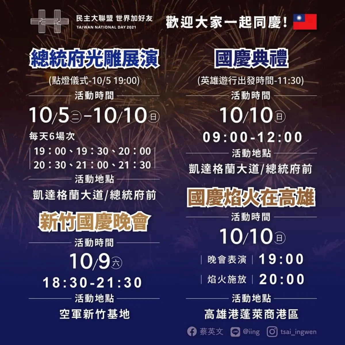 超萌總統府光雕秀!台灣黑熊、Q版行業人物可看,每天6場次打卡必拍 超萌總統府光雕秀!台灣黑熊、Q版行業人物可看,每天6場次打卡必拍
