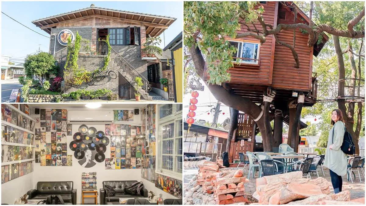 網美小旅行！南投市１日７打卡點：牧場神祕樹屋、唱片酒吧、三合院咖啡廳