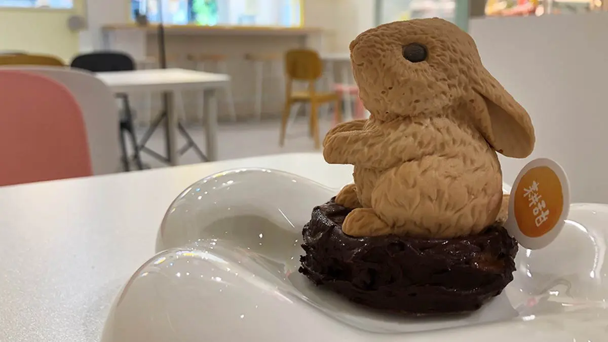 萌狗旺財報到！台中療癒甜點店打卡「動物造型蛋糕」，少女必點兔子慕斯