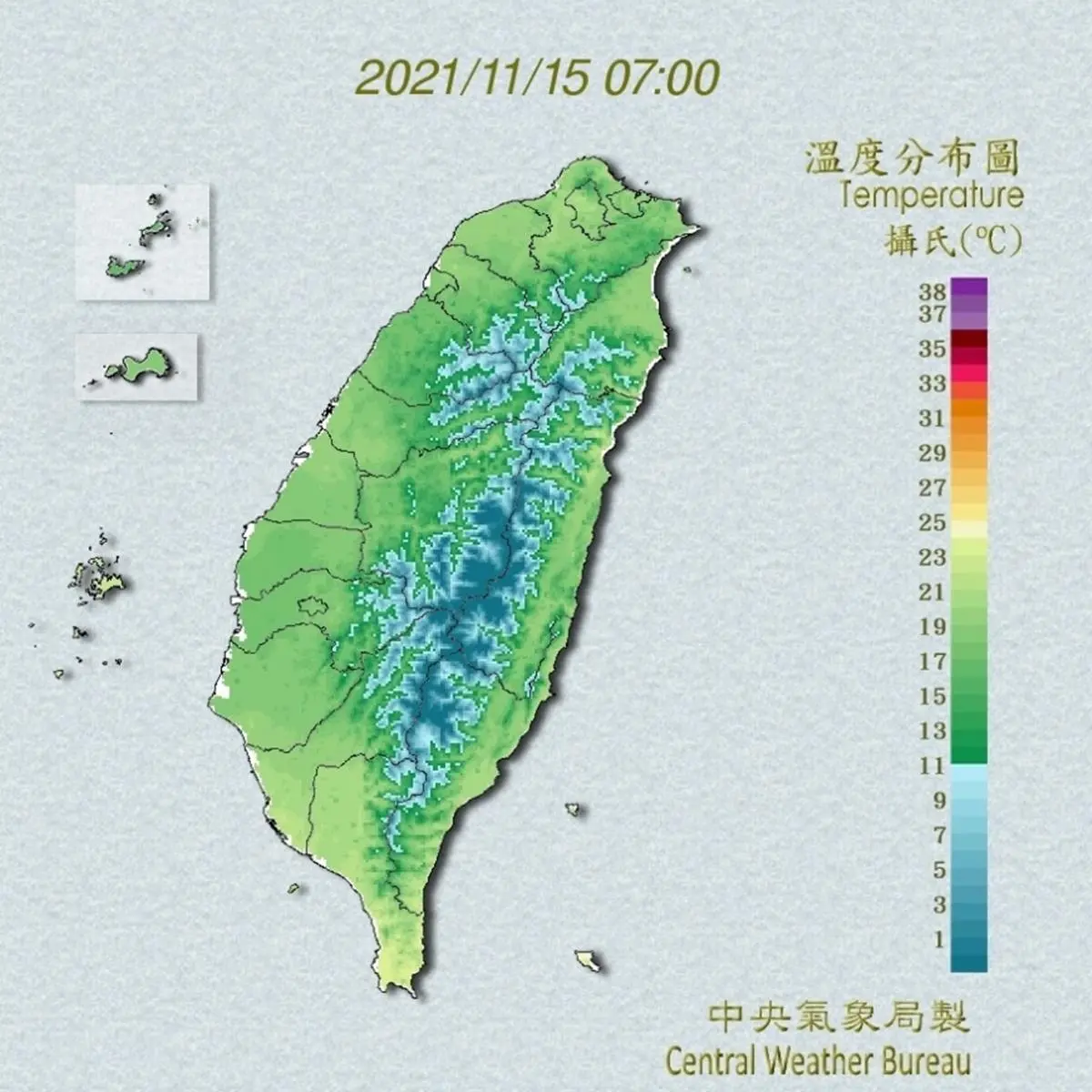 變天時間曝光!強冷空氣於「小雪」襲台大降溫,下週「這2天」明顯轉冷 變天時間曝光!強冷空氣於「小雪」襲台大降溫,下週「這2天」明顯轉冷
