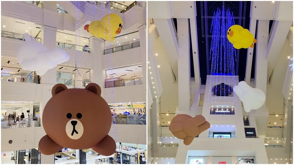 全台首座「熊大兔兔耶誕小鎮」！必拍超萌耶誕樹，還有BT21、莎莉打卡牆