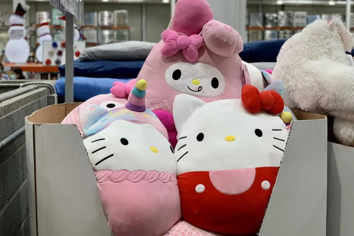 Kitty粉先衝好市多！20吋三麗鷗玩偶「獨角獸Kitty、粉色美樂蒂」快抱回家