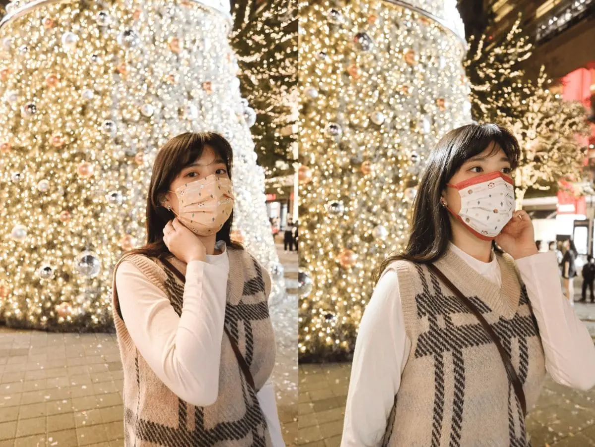 戴專屬口罩衝「新北耶誕城」！加碼4D雪花、莫蘭迪色口罩，美美過節更有FU
