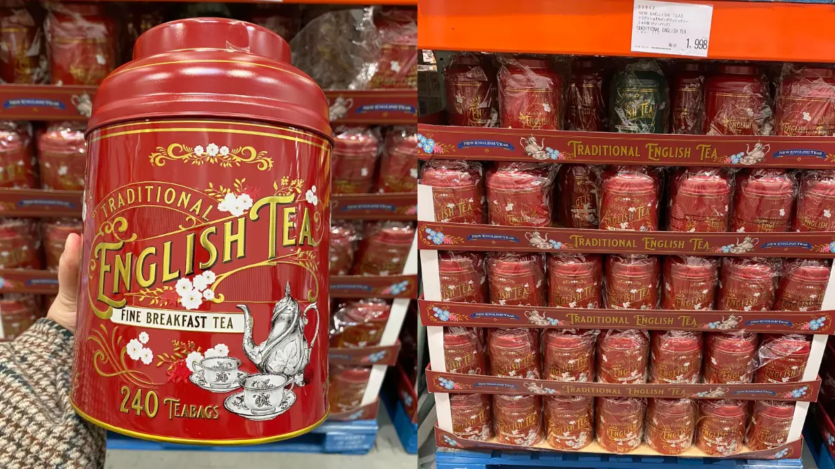 交換禮物首選！好市多「骨灰罈紅茶」新色超喜氣，紅寶石色＋金色字樣質感爆棚