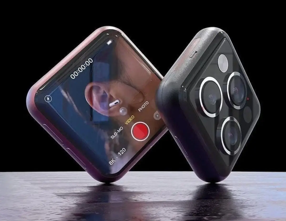 不只iPhone!蘋果最新迷你相機「iPro Cam」,摺疊螢幕可把耳機放進去 不只iPhone!蘋果最新迷你相機「iPro Cam」,摺疊螢幕可把耳機放進去