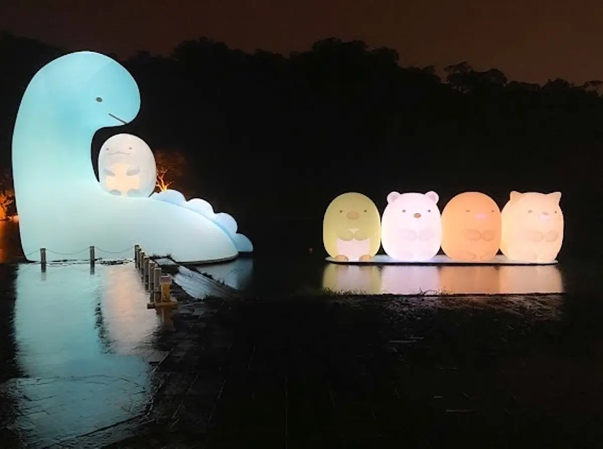 「角落小夥伴」登陸碧潭!連續92天免費拍,15公尺高水上地景+夜晚點燈美翻 「角落小夥伴」登陸碧潭!連續92天免費拍,15公尺高水上地景+夜晚點燈美翻