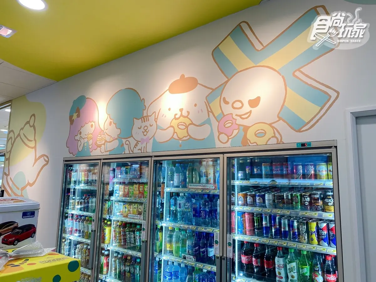 KITTY、布丁狗馬卡龍杯萌翻！7-11全新「三麗鷗X-STORE５」在桃園，再吃金莎巧克力冰