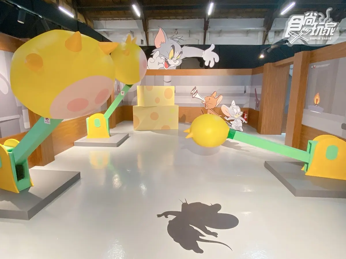 玩傑利鼠保齡球、躲巨大貓掌！「湯姆貓與傑利鼠展」快閃松菸，3D肖像拍到飽