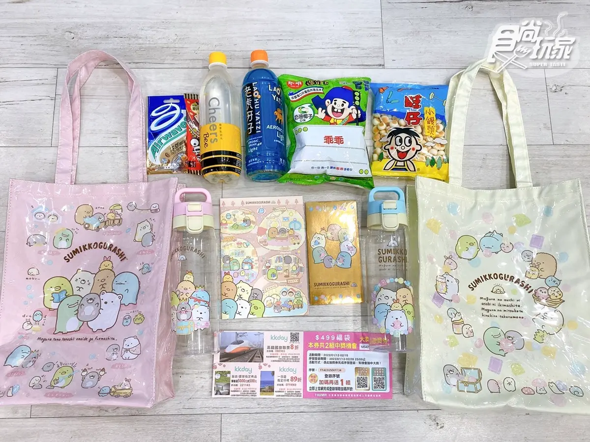 7-11虎年福袋2022開箱!Kitty、米奇、角落小夥伴新年福袋任選 7-11虎年福袋2022開箱!Kitty、米奇、角落小夥伴新年福袋任選