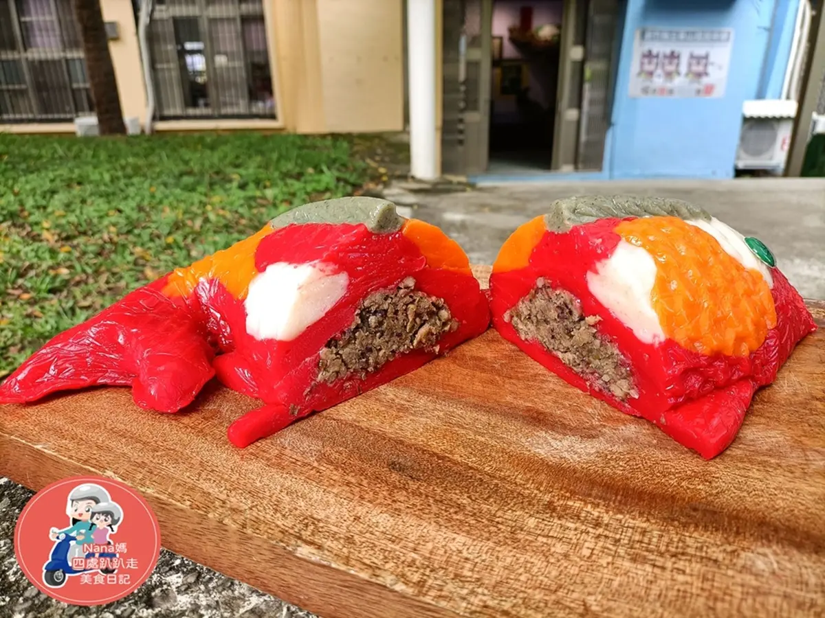 能吃的彩色錦鯉！新竹獨門「客家粿」吃一次少一次，麻糬＋綠豆餡Ｑ軟彈牙