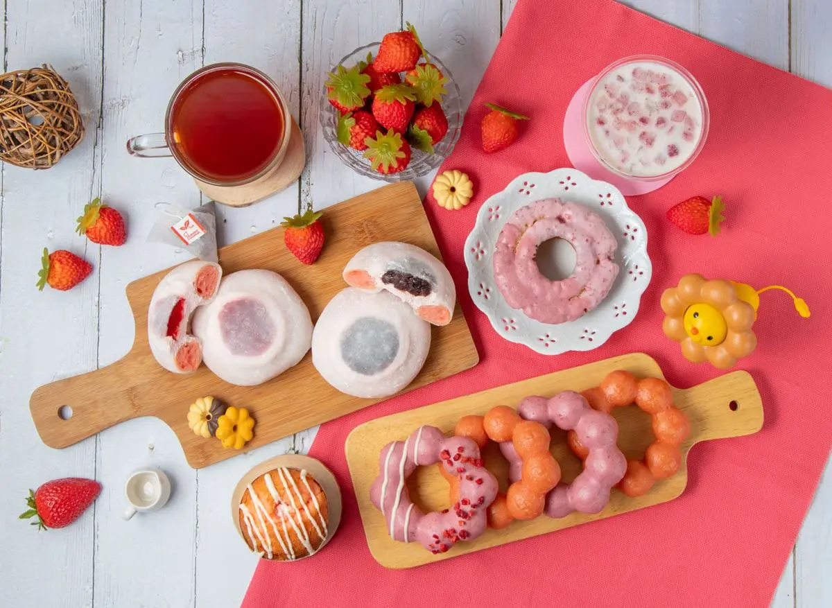 限時3天買六送三!Mister Donut「草莓季」登場,先搶草莓大福波堤、萌虎甜甜圈 限時3天買六送三!Mister Donut「草莓季」登場,先搶草莓大福波堤、萌虎甜甜圈