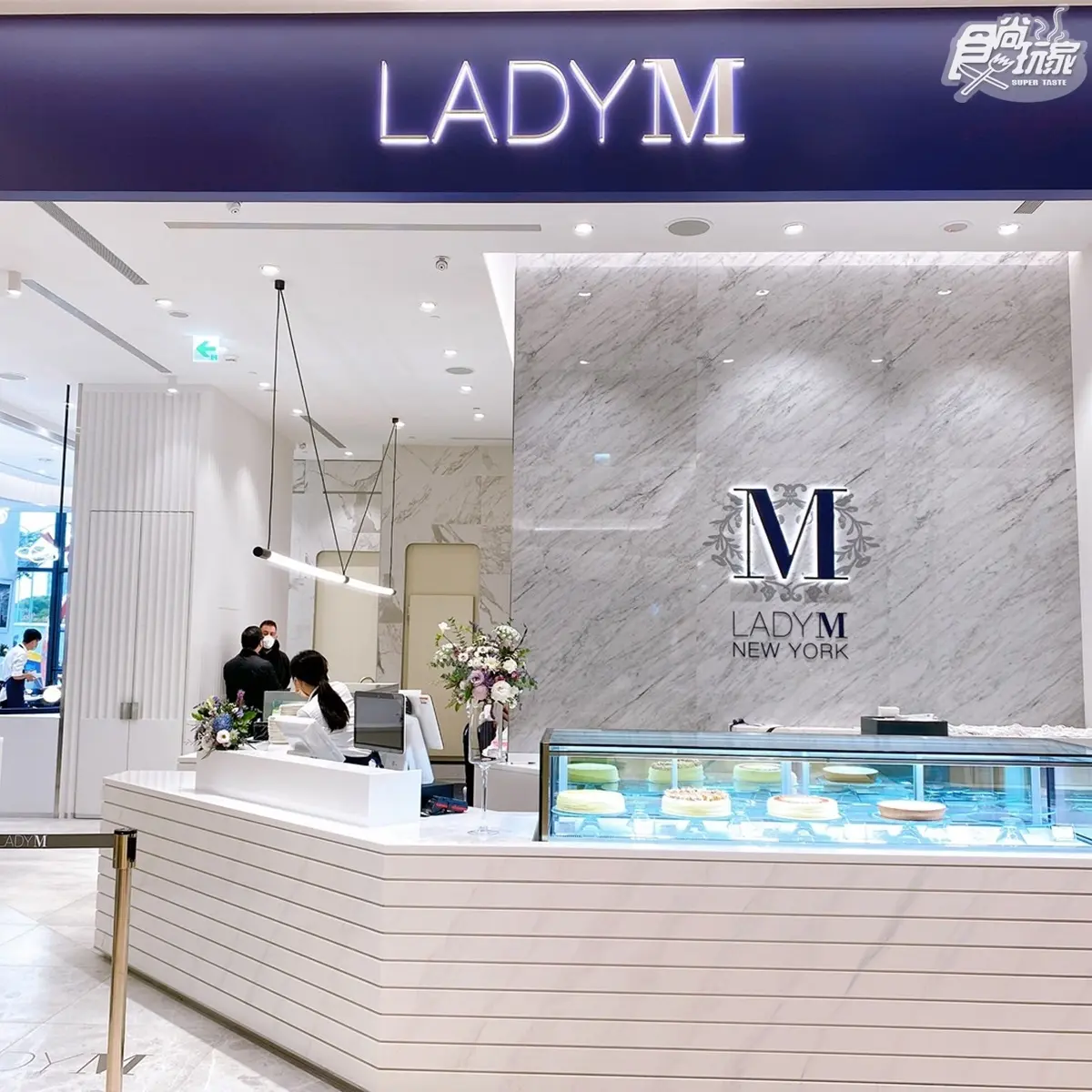 全台最大Lady M遠百竹北店登場！獨賣６款輕食餐點，先吃爆米花千層、草莓蛋糕