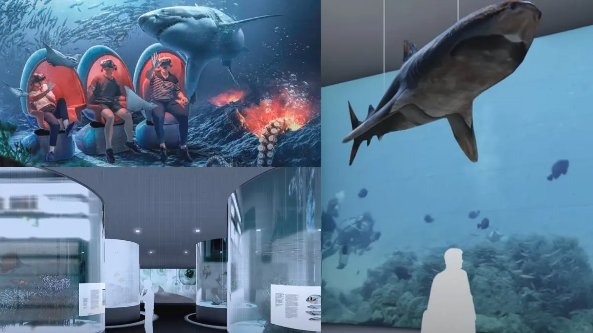 北北基首座水族館３月開！近千坪「潮境智能海洋館」玩VR海底隧道、巨型觀賞缸