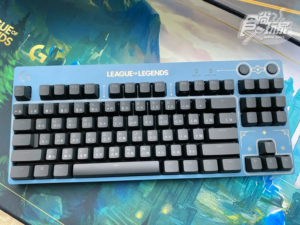 電玩控必收！超狂LoL「變形金剛組」，機械式鍵盤、滑鼠全變身遊戲角色