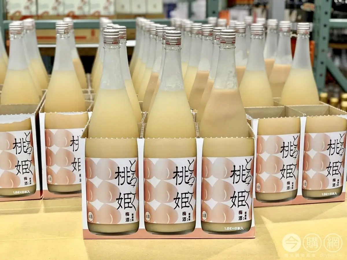 好市多「桃姬梅酒」補貨了！１瓶700元有找，桃子汁含量30%、吃得到桃子果肉
