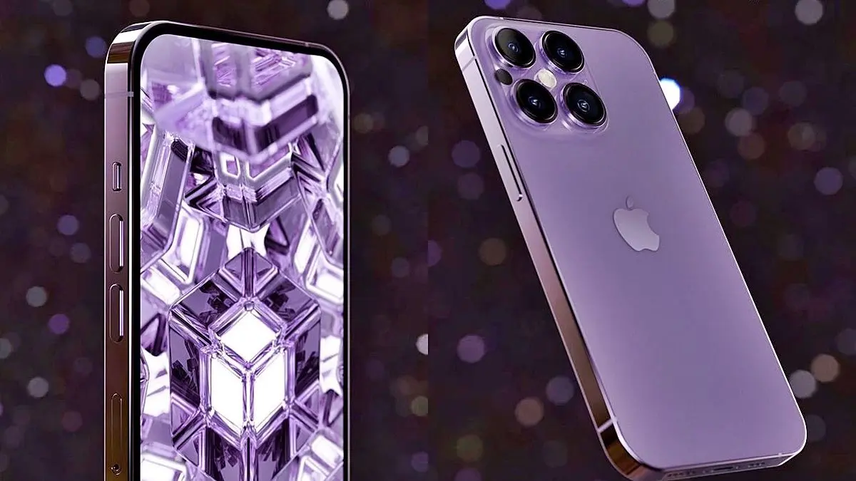 iPhone 14將出現超美「藍莓紫」!四眼怪鏡頭搭配「額頭外露」剪瀏海螢幕
