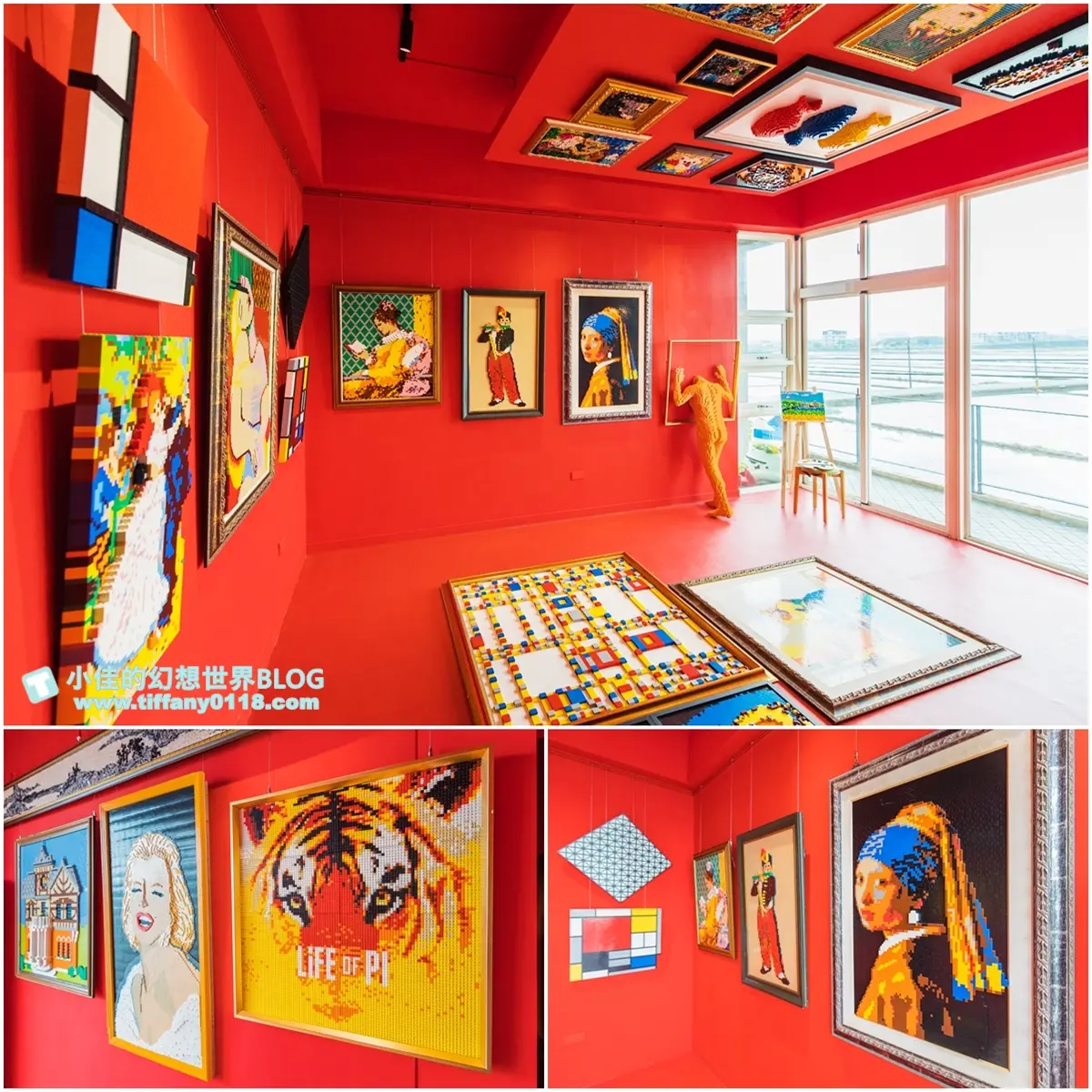 放大３倍版積木樂園！搶拍小小兵、巨大珍奶，挑戰超有感「積木健康步道」
