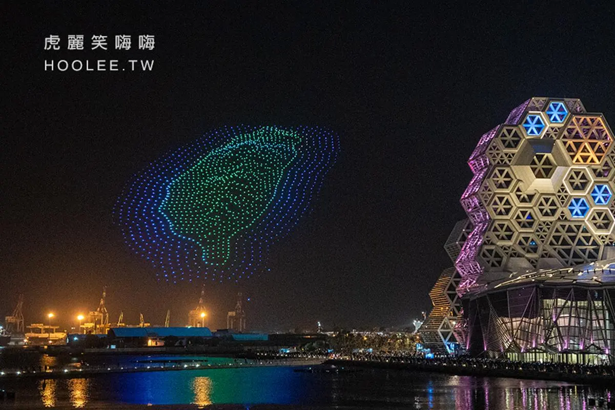 全台首創「1500台無人機主燈」！台灣燈會必拍戴資穎、3D老虎等６大主題
