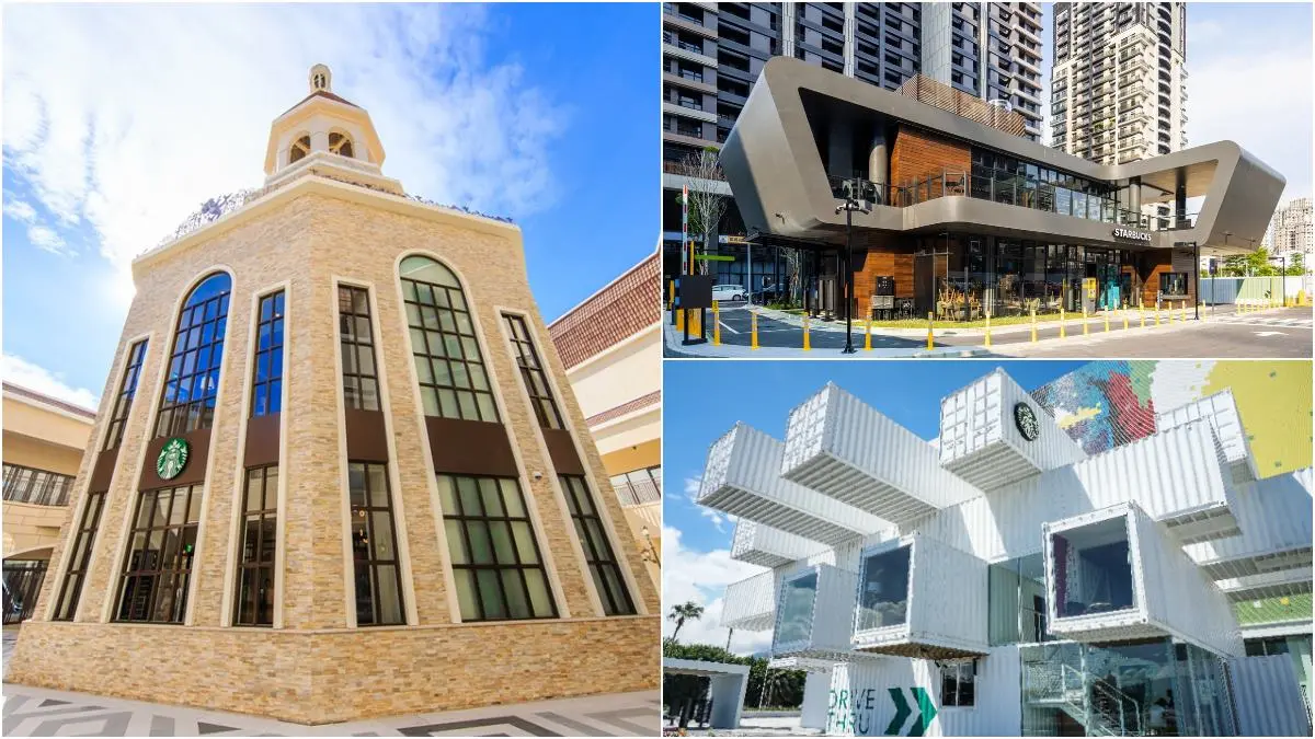 連假衝打卡!全台10大美拍星巴克門市:首座歐式鐘樓、純白貨櫃屋、輪船造型