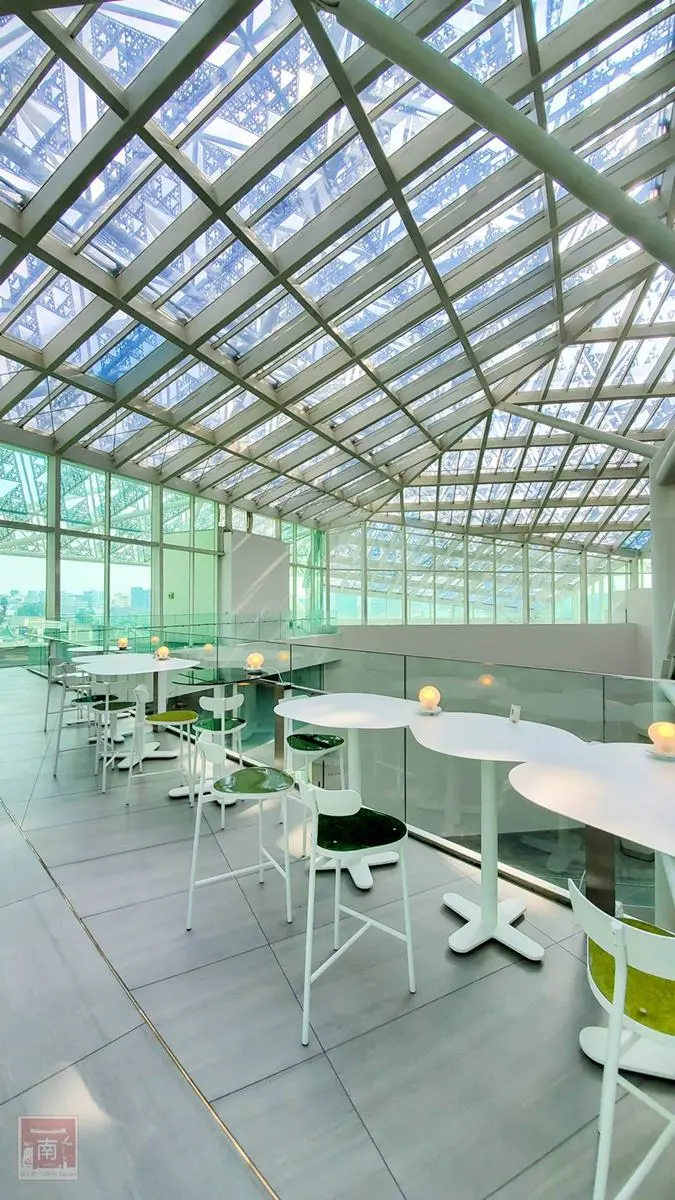 「無印風咖啡廳」藏美術館頂樓!挑高玻璃屋美如「天空公園」,俯瞰台南全景 「無印風咖啡廳」藏美術館頂樓!挑高玻璃屋美如「天空公園」,俯瞰台南全景