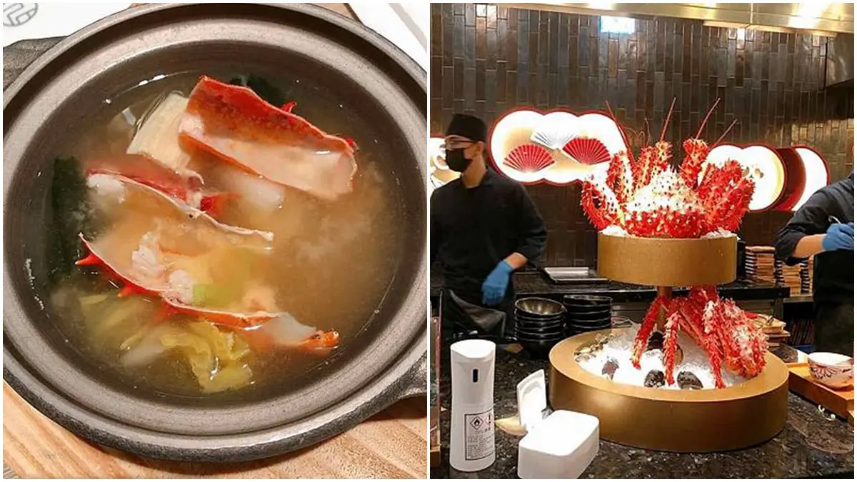 竹北遠百必吃清單！５間網推高評價美食：２公分冠軍蝦餅、帝王蟹味噌湯放題