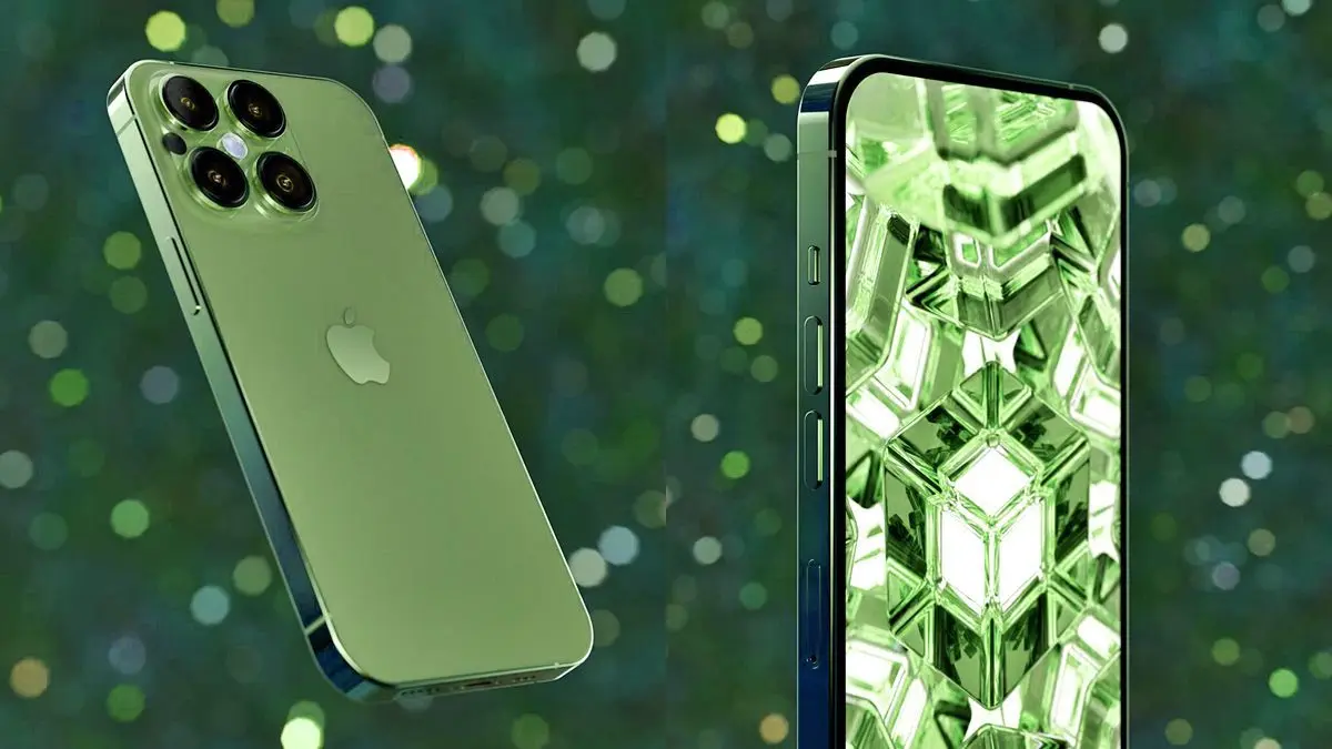 iPhone 14將出現超美「抹茶拿鐵」配色!剪瀏海螢幕搭「四眼怪」鏡頭亮相