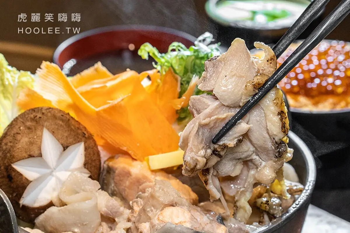免費續貝類炊飯！超狂日料爽嗑爆量「鮭魚卵＋魚鬆」，整尾花魚Q彈有嚼勁