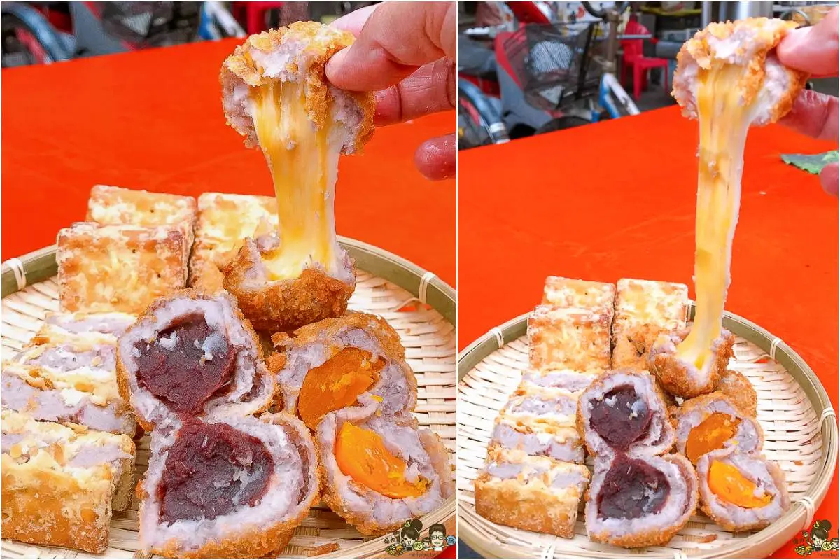 芋頭控會失心瘋！北中南６家爆料系芋頭甜品：牽絲起司芋泥球、巨無霸麻糬