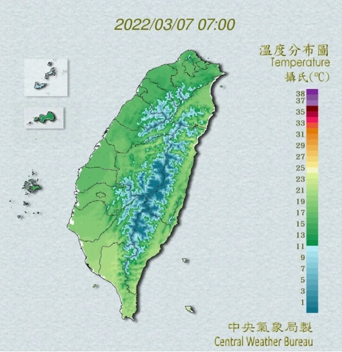 愈晚愈冷!今全台有雨、低溫暴跌「最低10度」,回暖時間曝 愈晚愈冷!今全台有雨、低溫暴跌「最低10度」,回暖時間曝