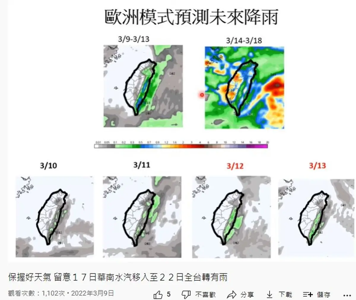 把握這週好天氣！下週變天全台「連６天有雨」，低溫下探15度、轉冷時間曝