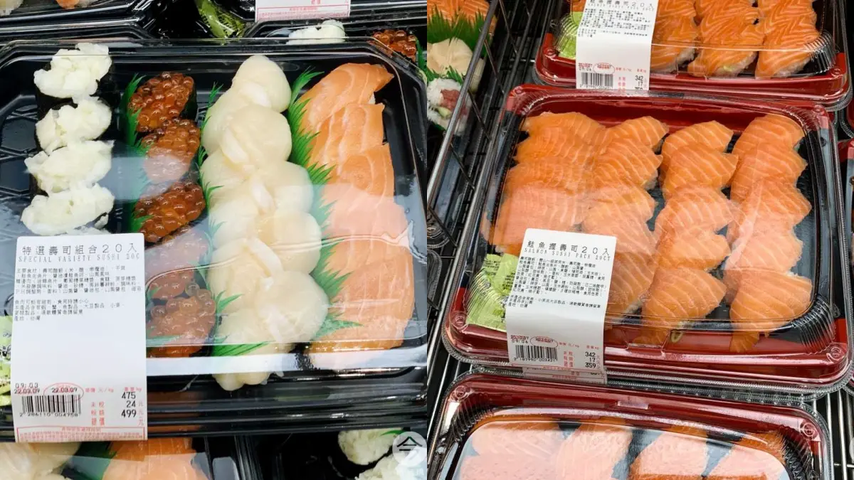 好市多全熟食壽司必敗！新品「鰻魚玉子燒＋蟹肉捲」CP值破表，４種口味超欠吃