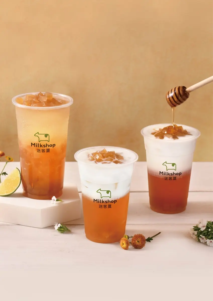 100％蜂蜜入手搖飲！迷客夏ｘ蜜蜂工坊推３新品，再加新配料「黃金Q角」