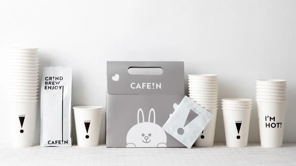 CAFE!N變身「LINE FRIENDS咖啡廳」！超Q熊大、兔兔14款包裝萌翻，還有專賣店可朝聖