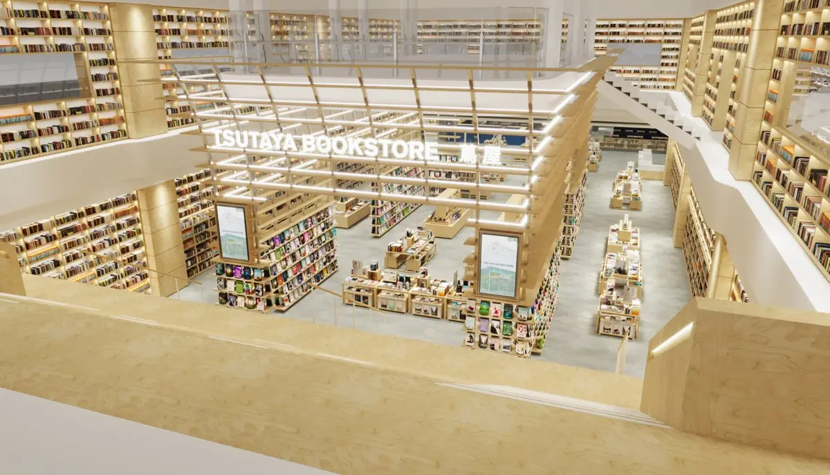 台版「首爾星空圖書館」！環景書牆蔦屋4/23開幕，全球首座外帶咖啡吧檯必拍