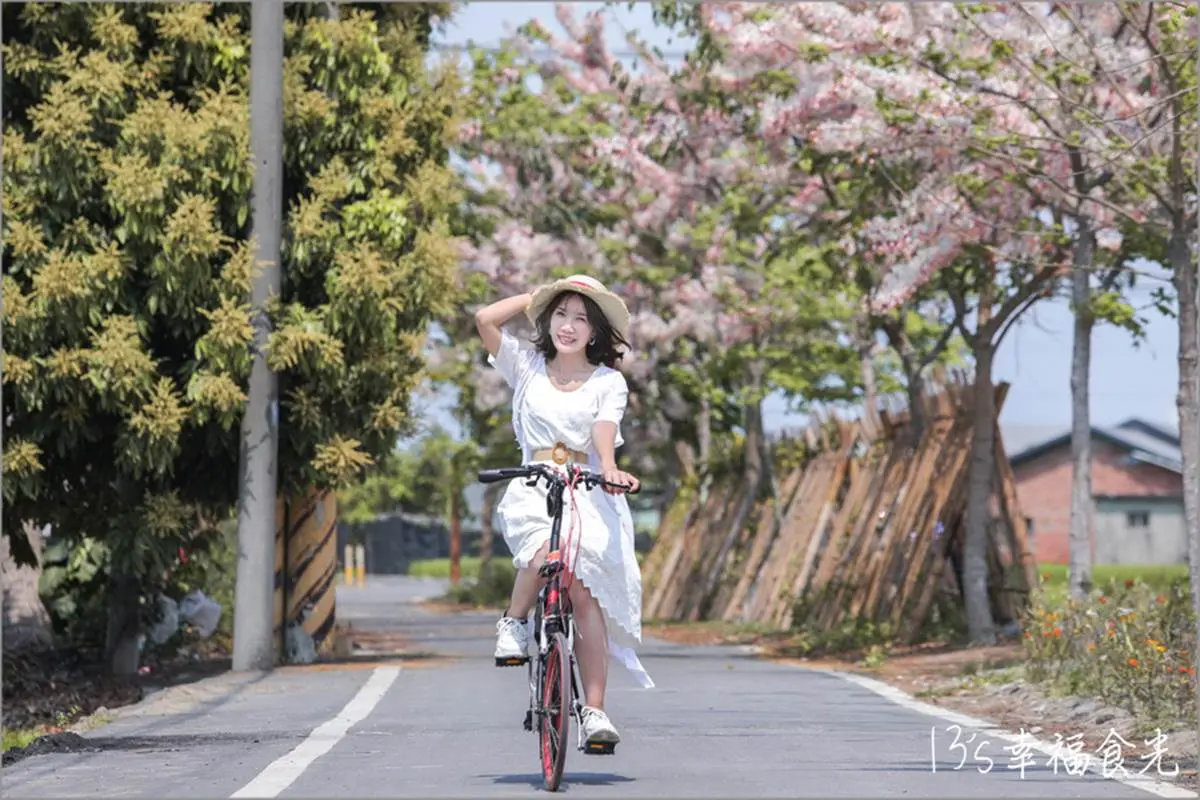 週末放風去！北中南７條自行車道：粉嫩花旗木美翻、CNN世界十大最美車道